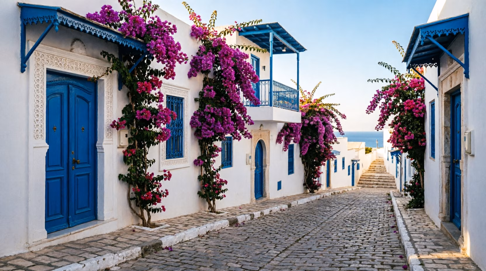 Sidi Bou Said — Tunisia's iconic blue and white cliff-top village