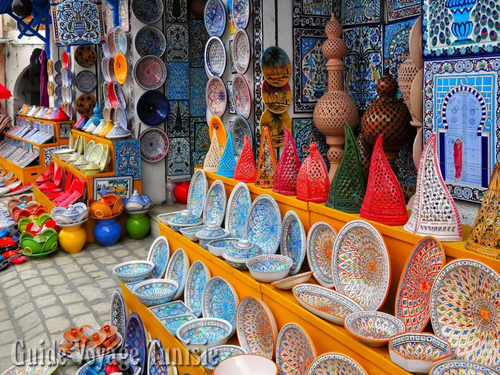 Nabeul — marche de poterie artisanale