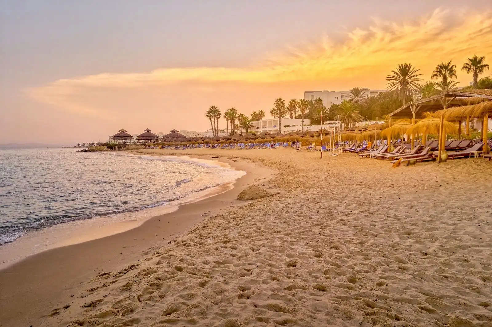Plage de Hammamet — baignade