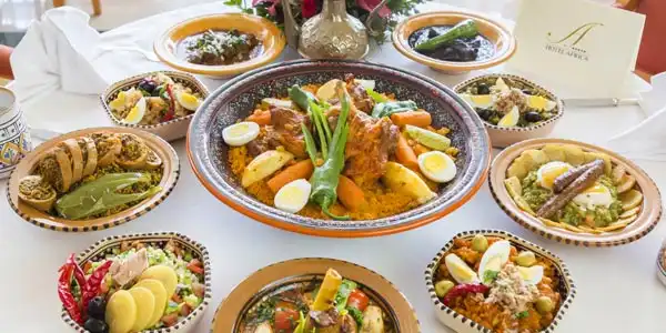 Dejeuner cuisine tunisienne