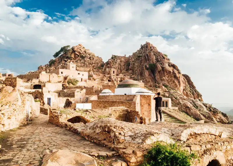 Village berbere de Zriba Alia — architecture ancestrale